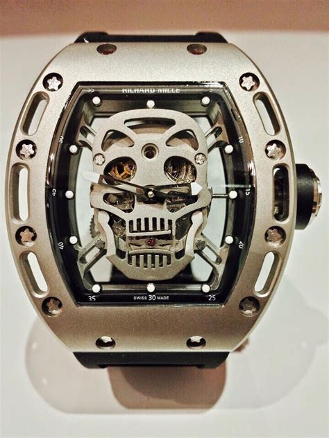 richard mille teschio diamanti|richard mille orologi.